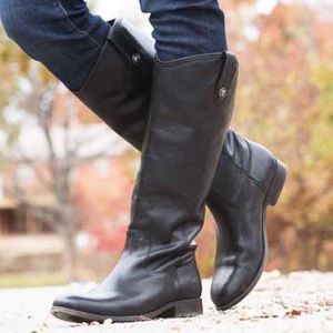 Frye MELISSA BUTTON  Tall leather boots